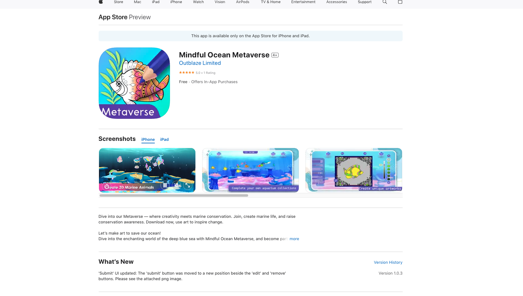 MOM web3 AR app